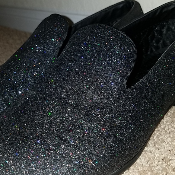 Steve madden purple sparkly loafers - Picture 2 of 4